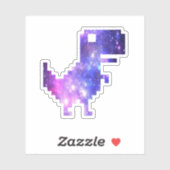 Sticker Galaxy Chrome T-Rex (Feuille)