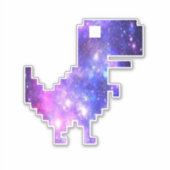 Sticker Galaxy Chrome T-Rex (Devant)