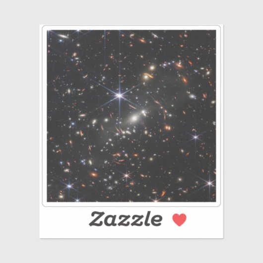 Sticker Galaxy Cluster Smacs 0723. (Feuille)