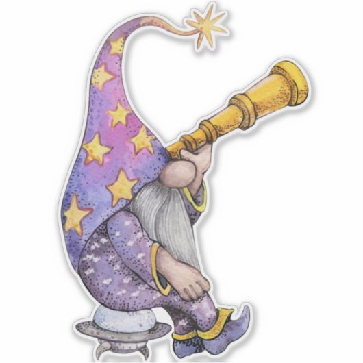 Sticker Galaxy Gnome (Devant)