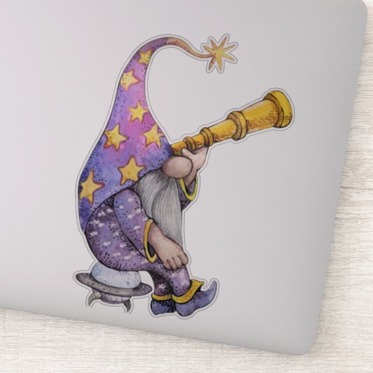Sticker Galaxy Gnome (Détail)