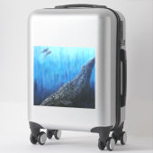 Sticker Galette grise n°2 (Sur valise)