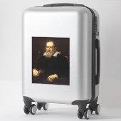 Sticker Galileo Galilei : Père de la science et de l'astro (Sur valise)