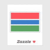 Sticker Gambie (Feuille)