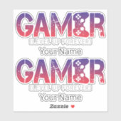 Sticker Gamepad Gamepad Vintage (Feuille)