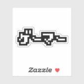 Sticker Gamer Japonais ゲ ー マ Langue Nihongo (Feuille)