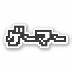 Sticker Gamer Japonais ゲ ー マ  Langue Nihongo