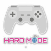 Sticker Gaming Controller Hard Mode (Devant)