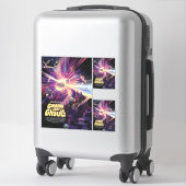 Sticker Gamma Ray Burst Pulsars Kilonova Collision cosmiqu (Sur valise)