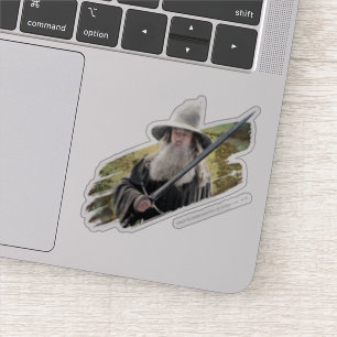Sticker Gandalf With Sword Green