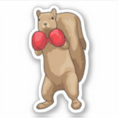 Sticker Gants de boîte à écureuil (Devant)