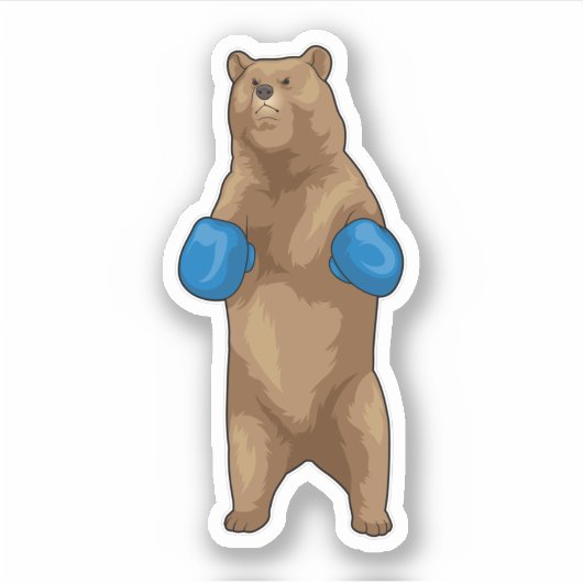 Sticker Gants de boîte à ours (Devant)