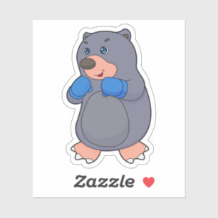 Sticker Gants de boxe Mole