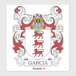 Sticker Garcia Family Crest