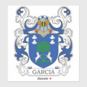 Sticker Garcia Family Crest (Feuille)