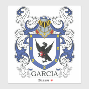 Sticker Garcia Family Crest