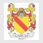 Sticker Garcia Family Crest (Feuille)