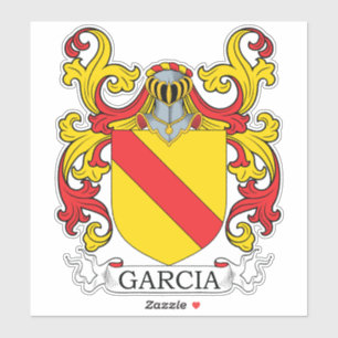 Sticker Garcia Family Crest