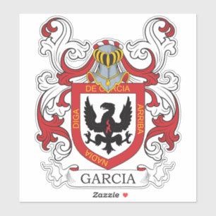 Sticker Garcia Family Crest