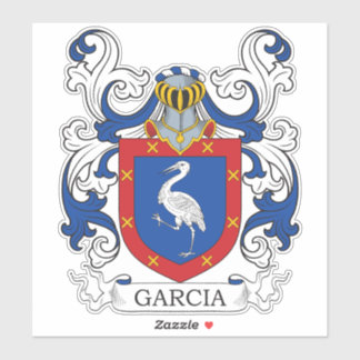 Sticker Garcia Family Crest