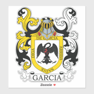 Sticker Garcia Family Crest
