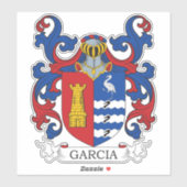 Sticker Garcia Family Crest (Feuille)