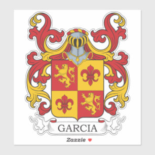 Sticker Garcia Family Crest