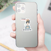 Sticker garde buka. (Téléphone)