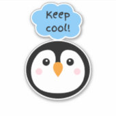 Sticker Garde le cool ! (Devant)