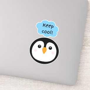 Sticker Garde le cool !