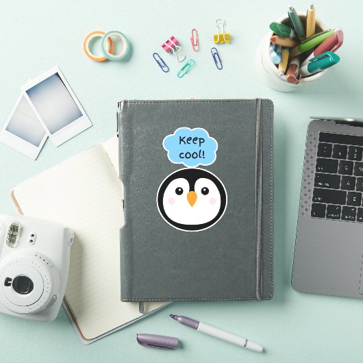 Sticker Garde le cool ! (Couverture iPad)