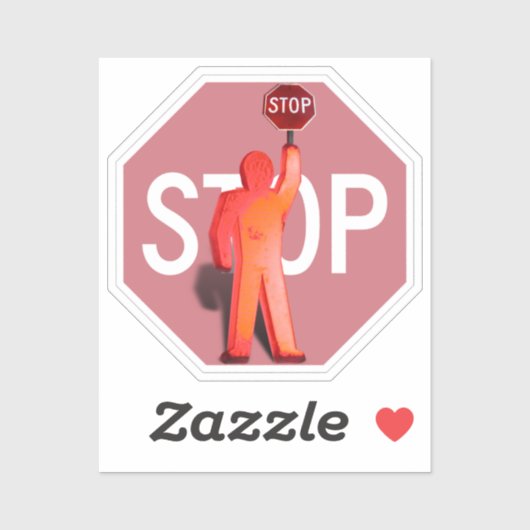 Sticker Garde-passage scolaire (Feuille)