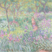 Sticker Garden à Giverny by Claude Monet (Devant)