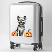 Sticker Gardes de Chiens Sharp Halloween Citrouilles Premi (Sur valise)