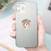 Sticker Gardez-le effrayant (Téléphone)
