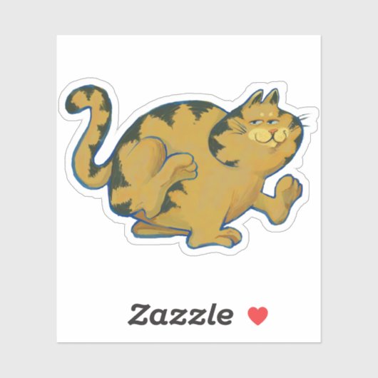 Sticker Garfield (Feuille)
