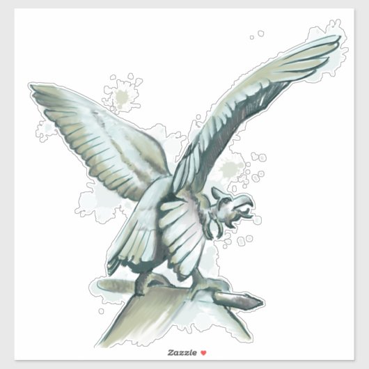 Sticker Gargoyle (Feuille)