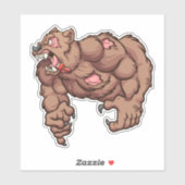 Sticker Gars Coriace - Ours (Feuille)