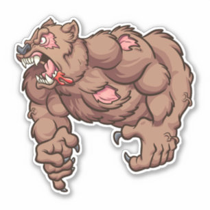 Sticker Gars Coriace - Ours