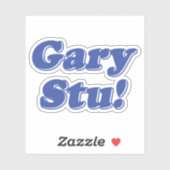 Sticker Gary Stu ! (Feuille)