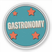 Sticker Gastronomie (Devant)