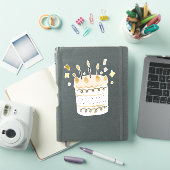 Sticker Gâteau d'anniversaire (Couverture iPad)
