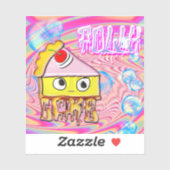 Sticker Gâteau Polly - Tortina - (Feuille)