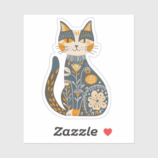 Sticker Gatita mexicaine, (Feuille)