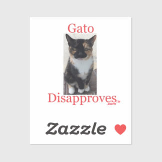 Sticker Gato keurt dit af