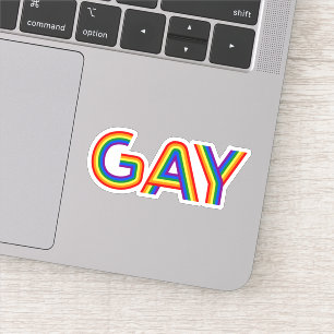 STICKER GAY