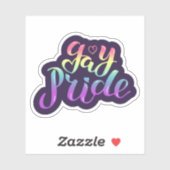 Sticker Gay pride (Feuille)