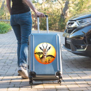 Sticker Gazelle Antelope africaine animal sauvage