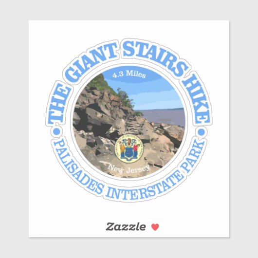 Sticker Géant Stair's (e) (Feuille)