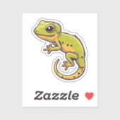 Sticker Gecko (Feuille)